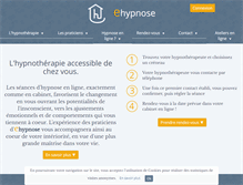 Tablet Screenshot of ehypnose.com